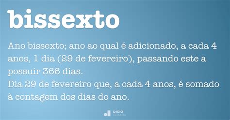 ano bissexto significado